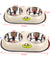 2 in 1 Stainless Steel Double Mesh Pet Travel Feeder