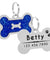Personalized Glitter  Dog ID Tag