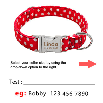 Personalized Dog Collar