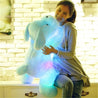 Luminous LED glowing plush dog doll