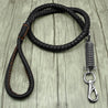 Leather Dog Leash with Spring