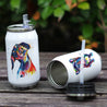 Water Color Printed Insulated Water Bottle