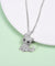 Cubic Zirconia Cat Necklace