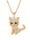 Cubic Zirconia Cat Necklace