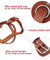 Genuine Leather Adjustable Dog Harness