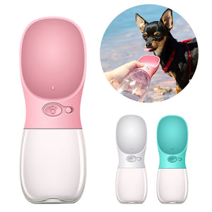 Cute Portable Travel Pet Water Bottle