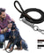 Leather Dog Leash with Spring