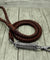 Leather Dog Leash with Spring
