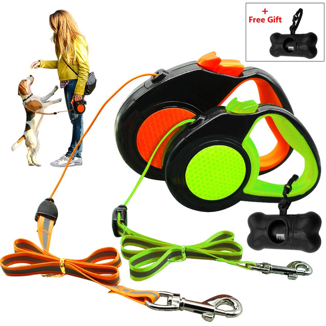 Automatic Extending & Retractable Dog Leash