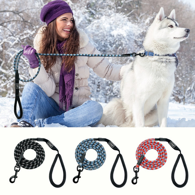 Chew Resistant Night Reflective Dog Leash