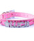 Personalized Rhinestone Dog Collar