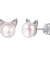 Freshwater Pearl Cat Earrings