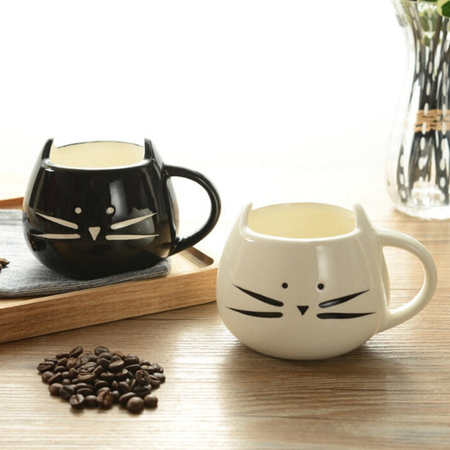 Novelty Cat Designed Ceramic Mug