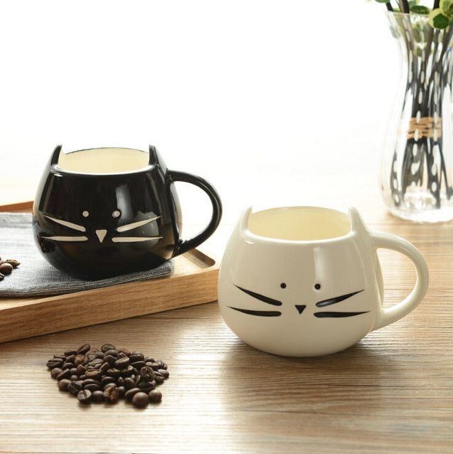 Novelty Cat Designed Ceramic Mug