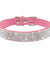 Adjustable Rhinestone Suede Soft Leather Pet Collar