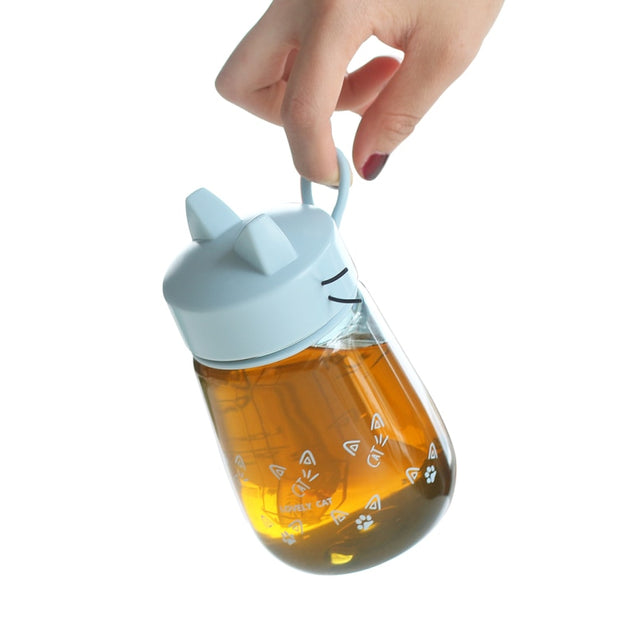 Portable Cat Designed Water Bottle