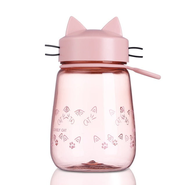 Portable Cat Designed Water Bottle