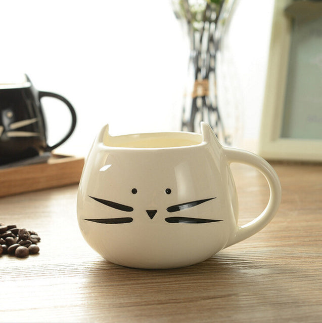 Novelty Cat Designed Ceramic Mug