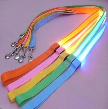 Nylon LED Anti-lost Flashing & Glowing Dog Collar