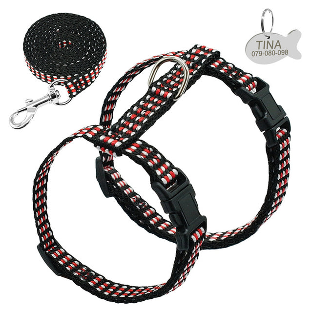 Reflective & Adjustable Cat Harness